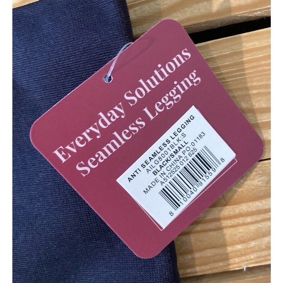 NEW Anti X Everyday Solutions Seamless Leggings Size Small Women’s Black - Picture 4 of 9